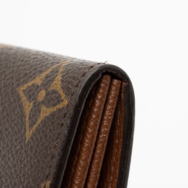 Louis Vuitton Monogram Canvas Sarah Wallet (SHF-4xD5xw) - Barde - Image 8