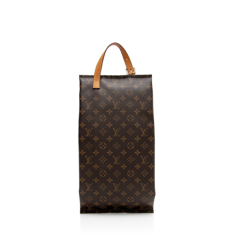 Louis Vuitton Monogram Canvas Shoe Pouch (SHF-22860) - Barde - Image 3