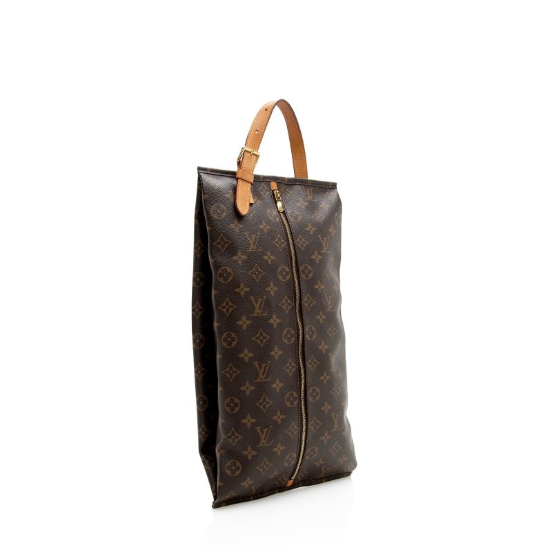 Louis Vuitton Monogram Canvas Shoe Pouch (SHF-22860) - Barde - Image 2