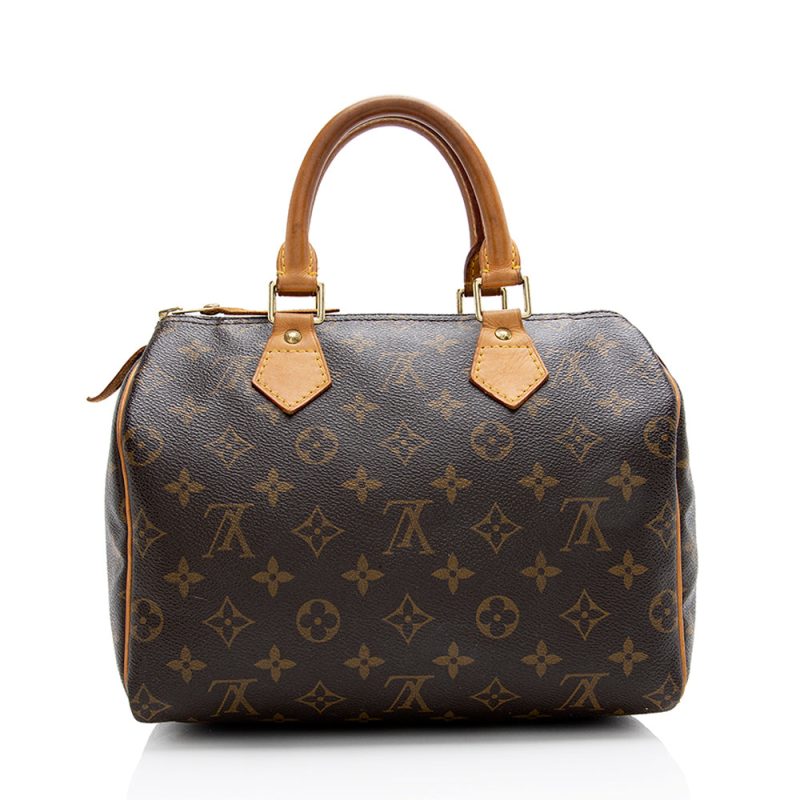 Louis Vuitton Monogram Canvas Speedy 25 Satchel (SHF-21640) - Barde - Image 3