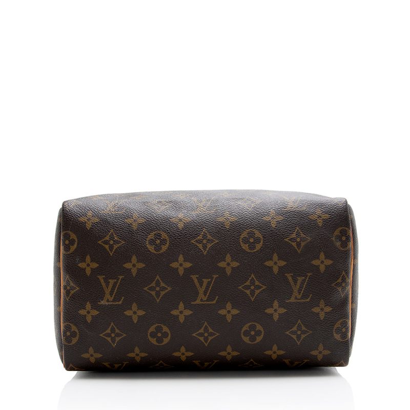 Louis Vuitton Monogram Canvas Speedy 25 Satchel (SHF-21640) - Barde - Image 4