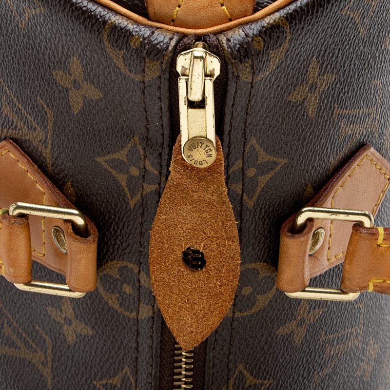Louis Vuitton Monogram Canvas Speedy 25 Satchel (SHF-21640) - Barde - Image 9