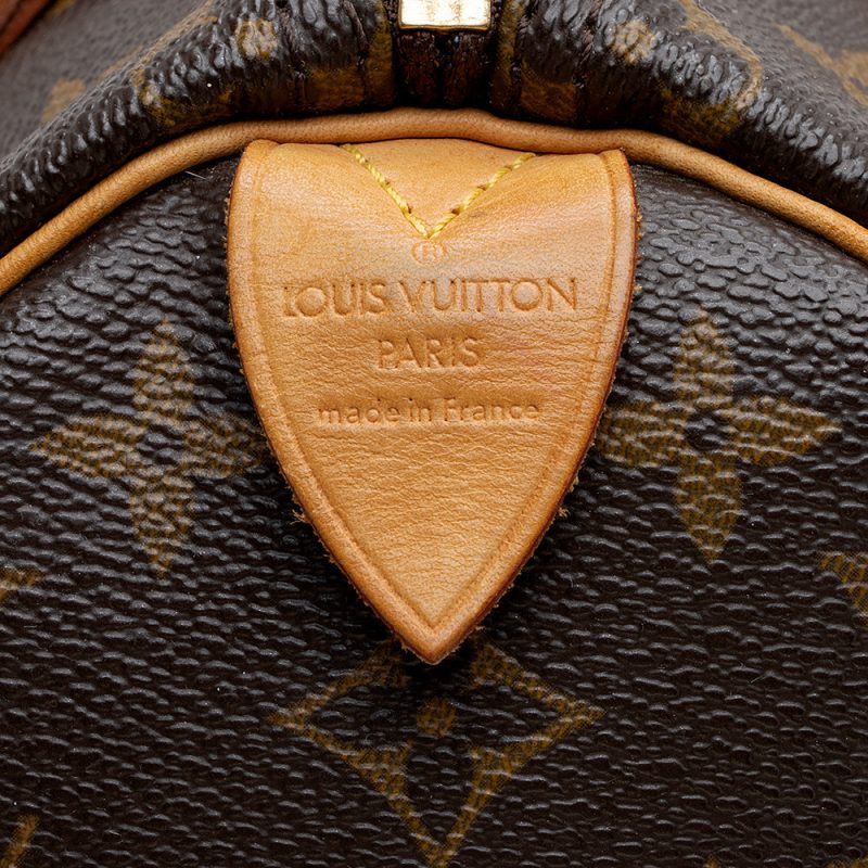 Louis Vuitton Monogram Canvas Speedy 25 Satchel (SHF-21640) - Barde - Image 8