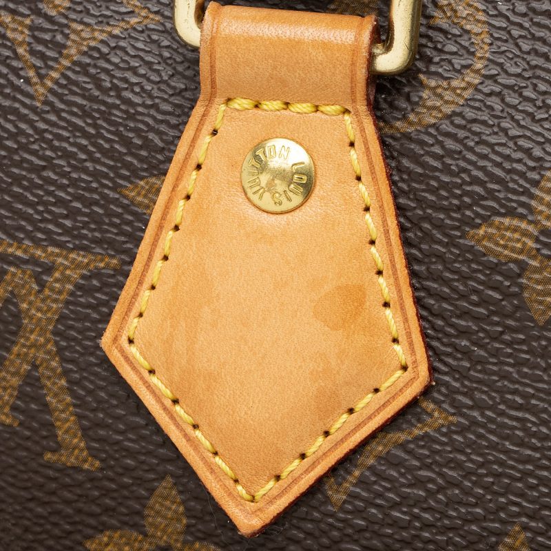 Louis Vuitton Monogram Canvas Speedy 25 Satchel (SHF-23455) - Barde - Image 10