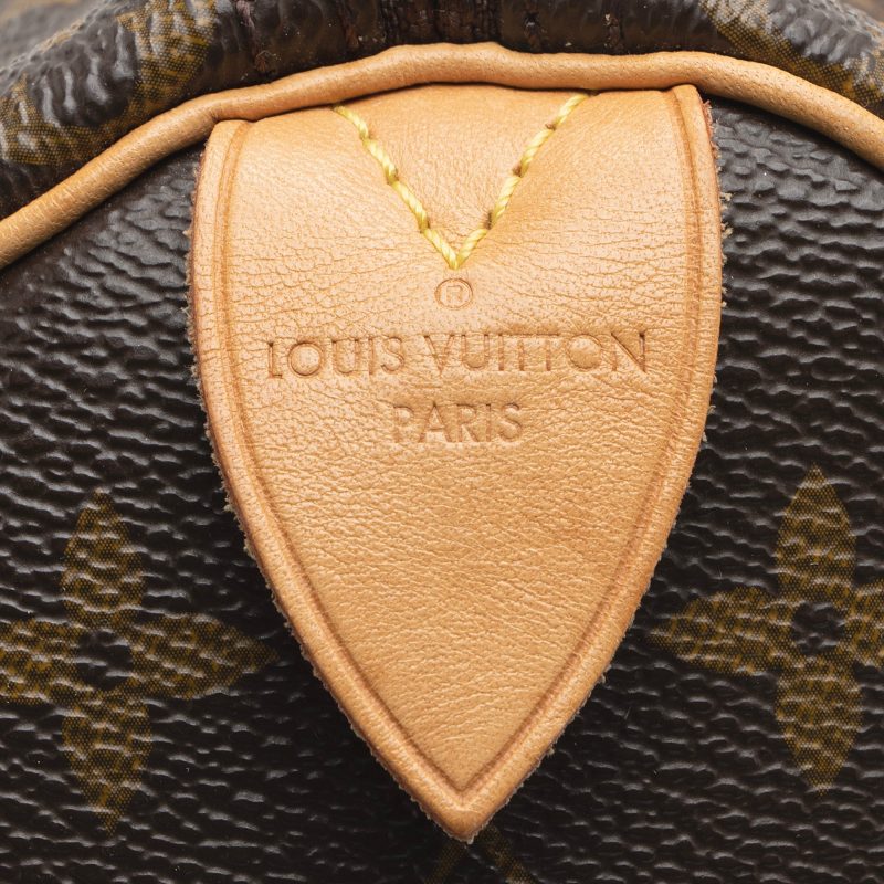 Louis Vuitton Monogram Canvas Speedy 25 Satchel (SHF-23455) - Barde - Image 8