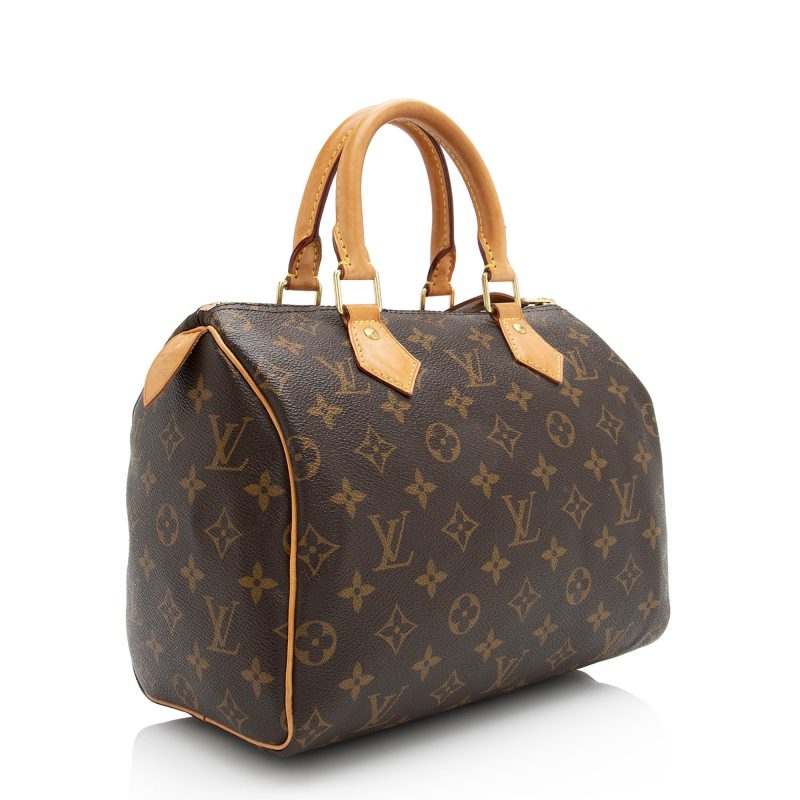 Louis Vuitton Monogram Canvas Speedy 25 Satchel (SHF-23455) - Barde - Image 2