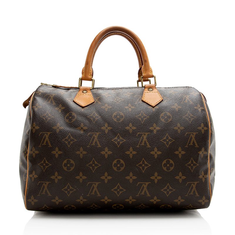 Louis Vuitton Monogram Canvas Speedy 30 Satchel (SHF-21420) - Barde - Image 3