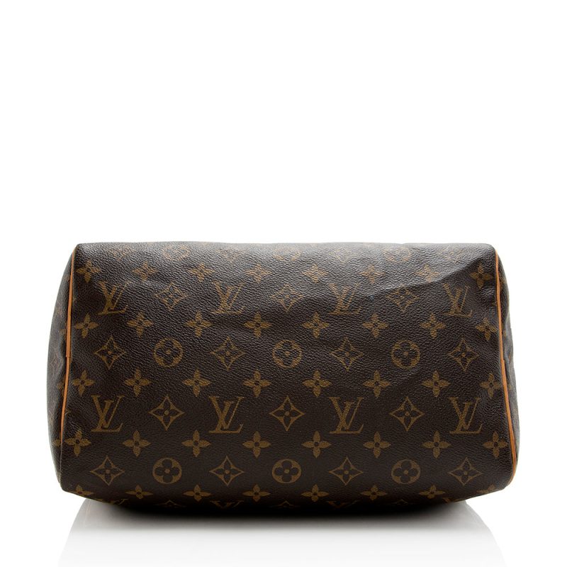 Louis Vuitton Monogram Canvas Speedy 30 Satchel (SHF-21420) - Barde - Image 4