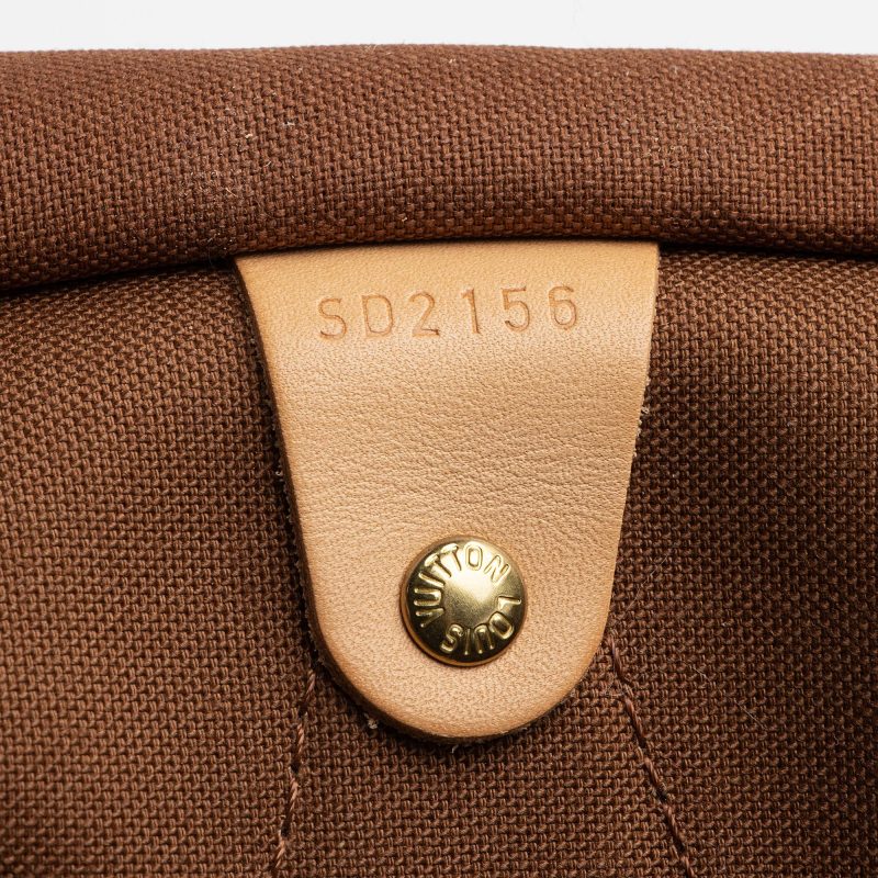 Louis Vuitton Monogram Canvas Speedy 40 Satchel (SHF-22780) - Barde - Image 6
