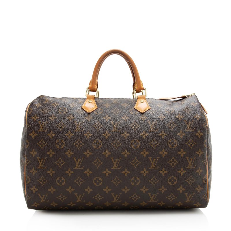 Louis Vuitton Monogram Canvas Speedy 40 Satchel (SHF-22780) - Barde