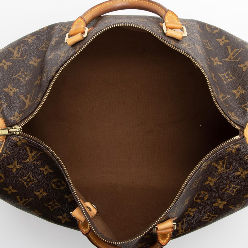Louis Vuitton Monogram Canvas Speedy 40 Satchel (SHF-22780) - Barde - Image 7