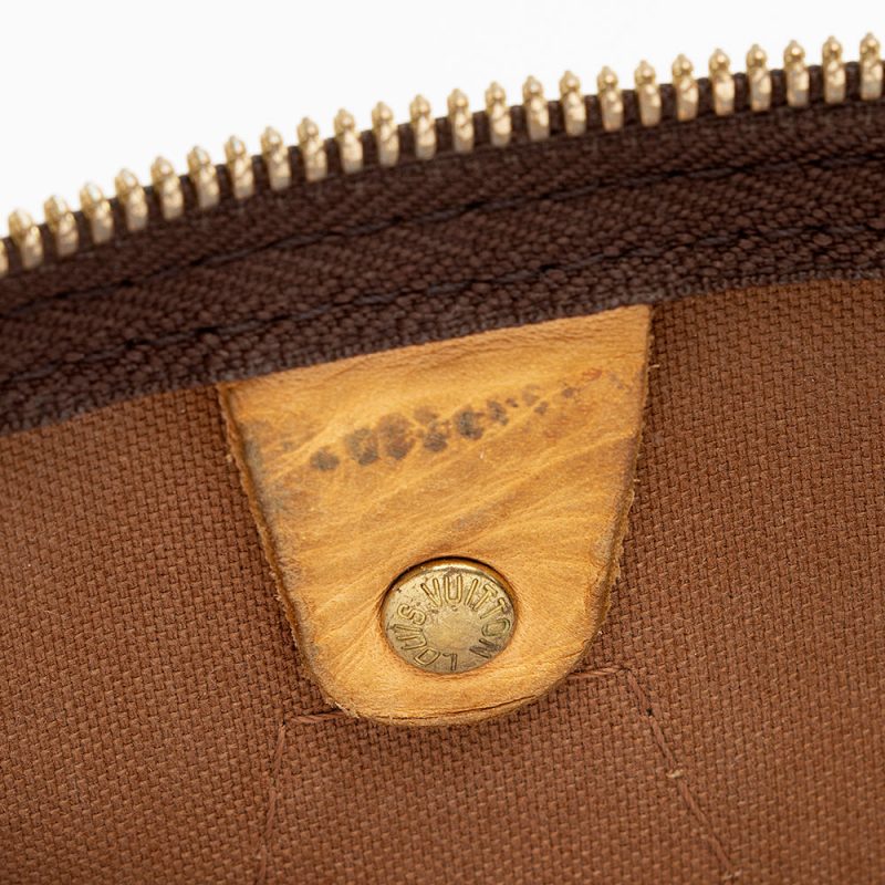 Louis Vuitton Monogram Canvas Speedy Bandouliere 30 Satchel (SHF-21747) - Barde - Image 10