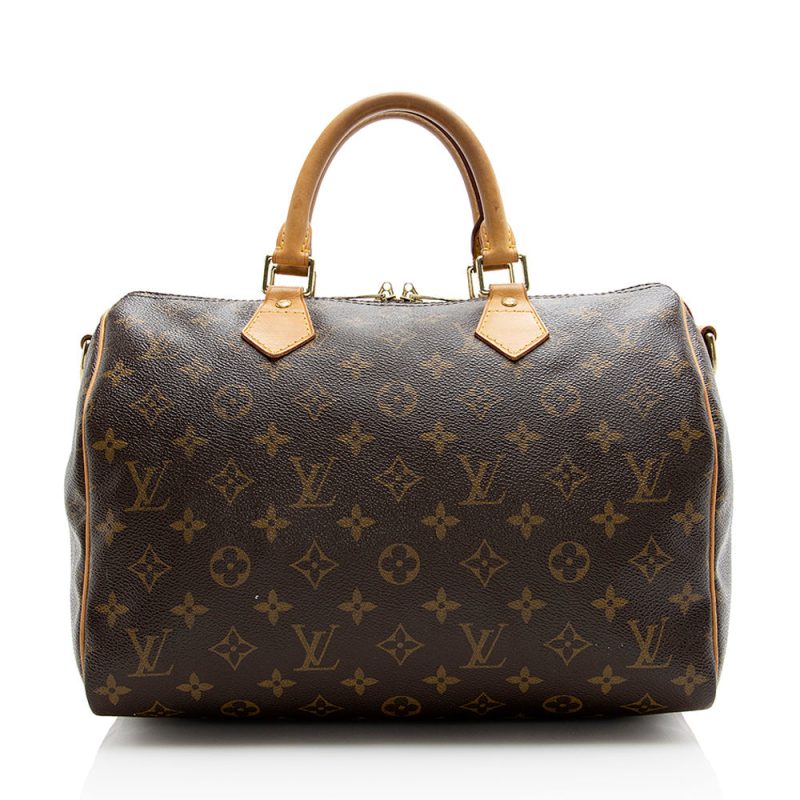 Louis Vuitton Monogram Canvas Speedy Bandouliere 30 Satchel (SHF-21747) - Barde