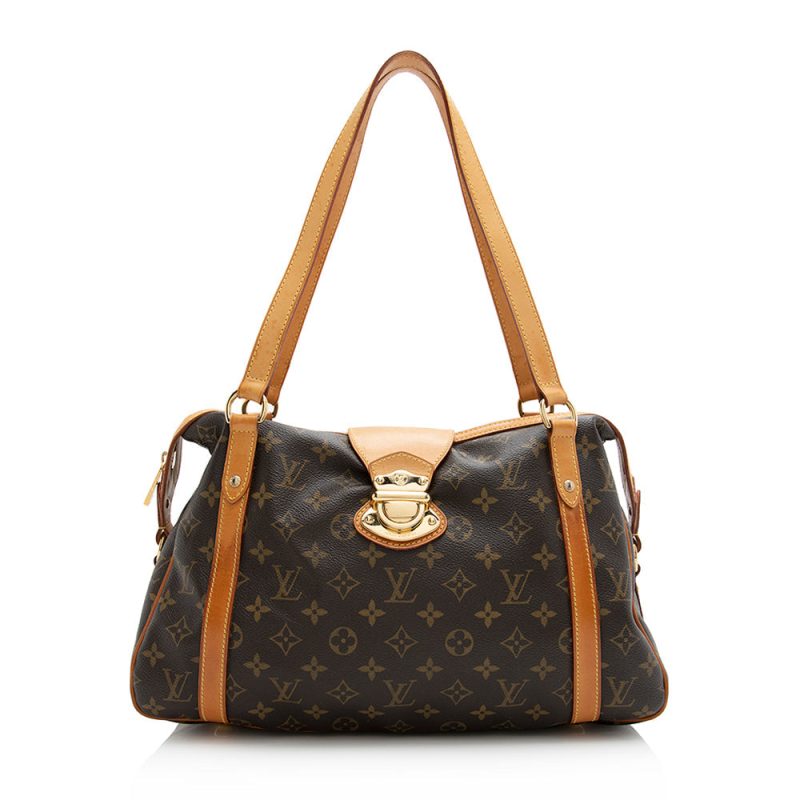 Louis Vuitton Monogram Canvas Stresa PM Shoulder Bag (SHF-21586) - Barde