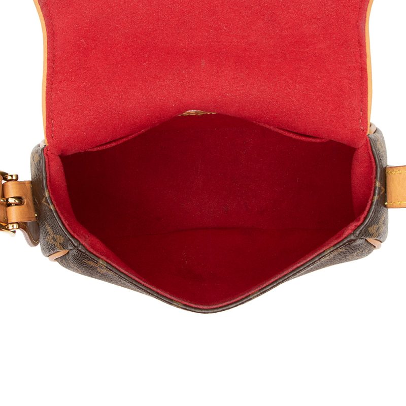 Louis Vuitton Monogram Canvas Tambourin Shoulder Bag (SHF-21577) - Barde - Image 7