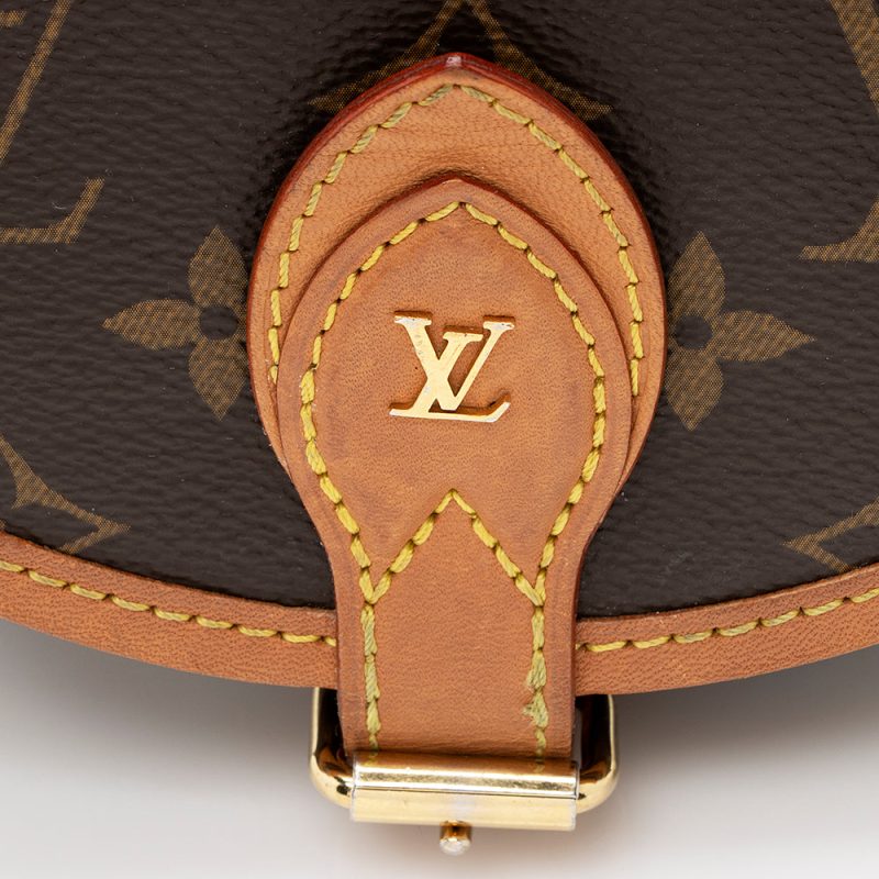 Louis Vuitton Monogram Canvas Tambourin Shoulder Bag (SHF-21577) - Barde - Image 9