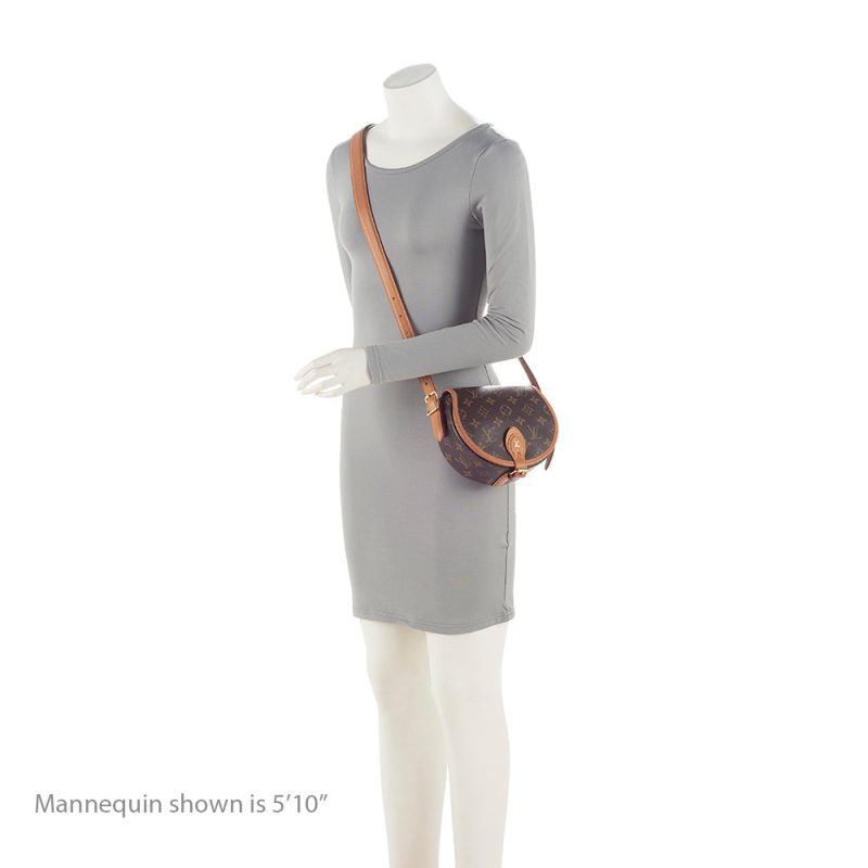 Louis Vuitton Monogram Canvas Tambourin Shoulder Bag (SHF-21577) - Barde - Image 5