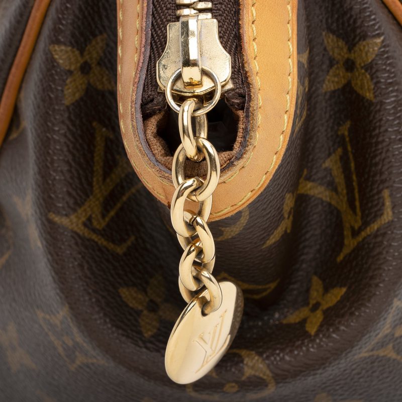 Louis Vuitton Monogram Canvas Tivoli PM Satchel (SHF-22572) - Barde - Image 9