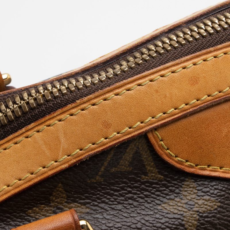 Louis Vuitton Monogram Canvas Tivoli PM Satchel (SHF-22572) - Barde - Image 10