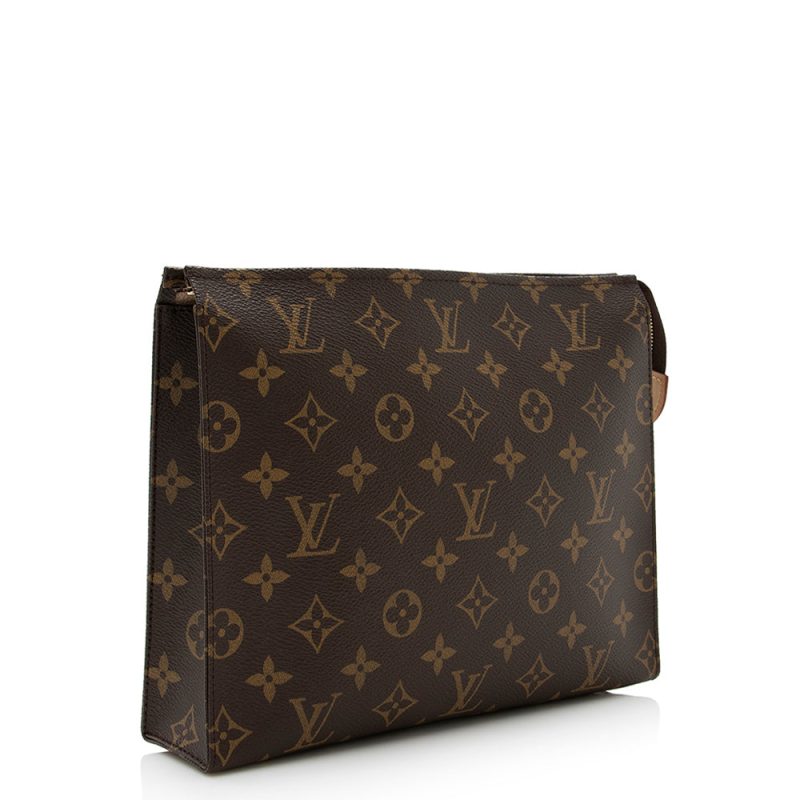 Louis Vuitton Monogram Canvas Toiletry Pouch 26 (SHF-21652) - Barde - Image 2