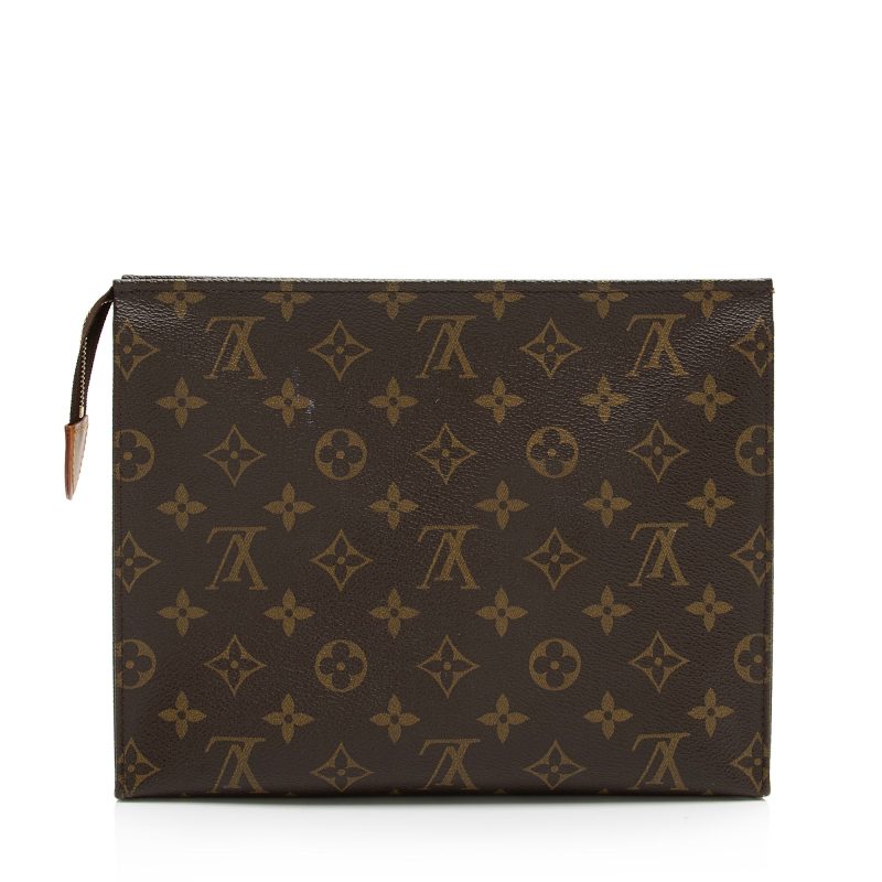 Louis Vuitton Monogram Canvas Toiletry Pouch 26 (SHF-23146) - Barde - Image 3