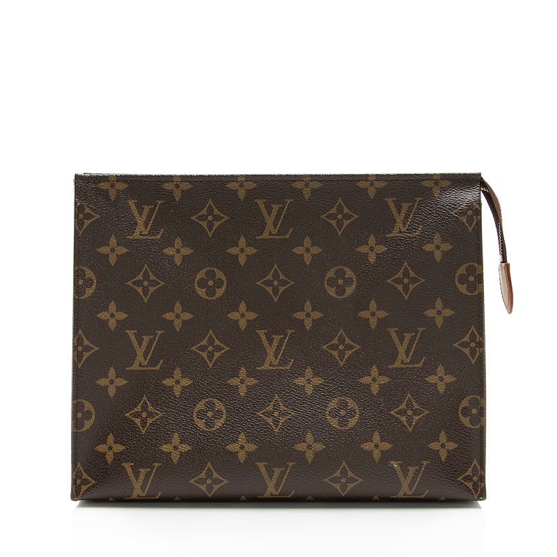 Louis Vuitton Monogram Canvas Toiletry Pouch 26 (SHF-23146) - Barde