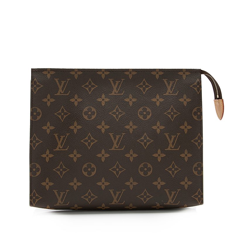Louis Vuitton Monogram Canvas Toiletry Pouch 26 (SHF-23148) - Barde
