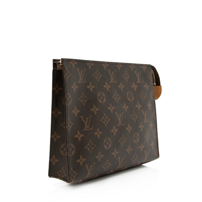 Louis Vuitton Monogram Canvas Toiletry Pouch 26 (SHF-23148) - Barde - Image 2