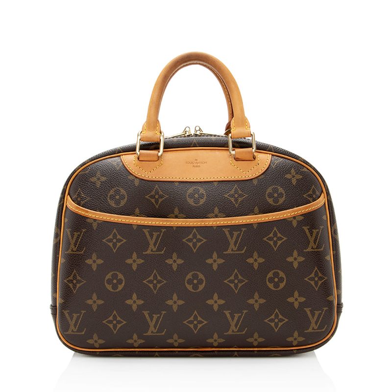 Louis Vuitton Monogram Canvas Trouville Satchel (SHF-21506) - Barde