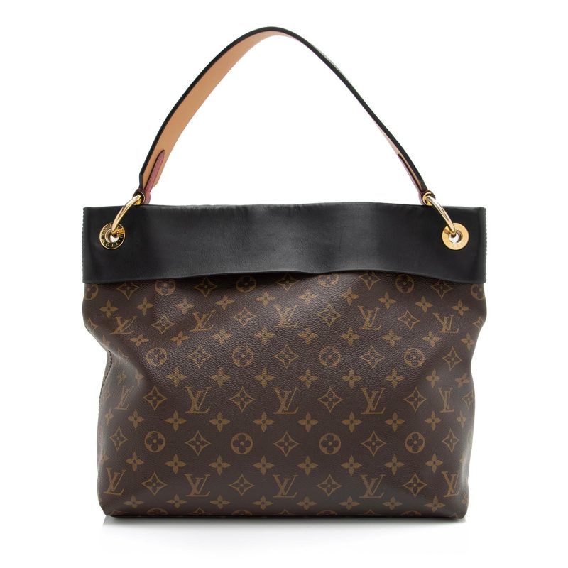 Louis Vuitton Monogram Canvas Tuileries Hobo (SHF-23554) - Barde - Image 3