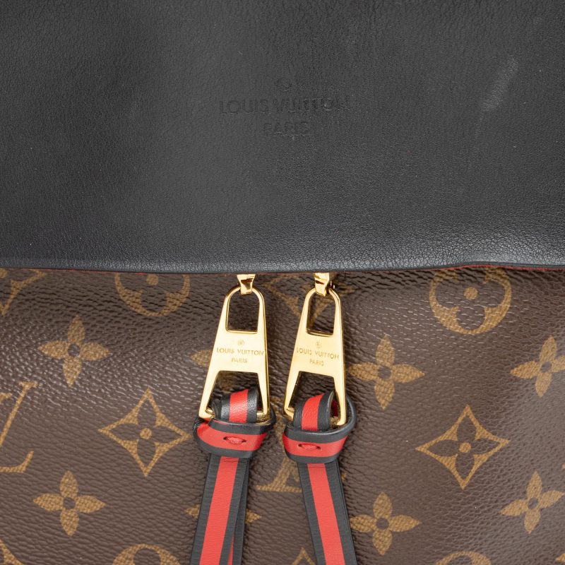 Louis Vuitton Monogram Canvas Tuileries Hobo (SHF-23554) - Barde - Image 8