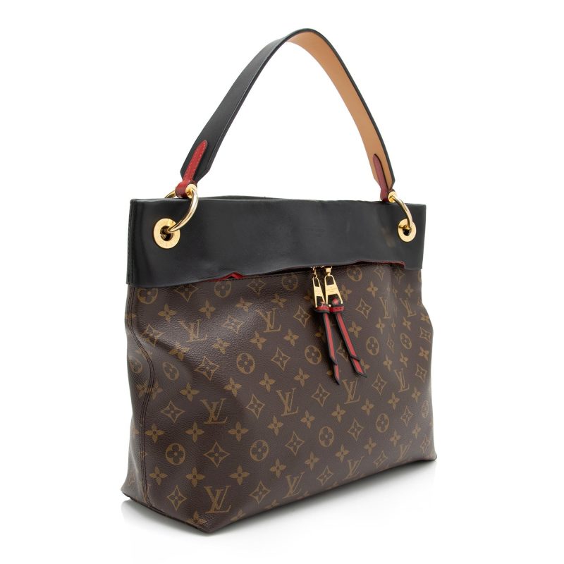 Louis Vuitton Monogram Canvas Tuileries Hobo (SHF-23554) - Barde - Image 2