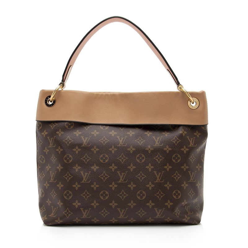 Louis Vuitton Monogram Canvas Tuileries Hobo (SHF-23654) - Barde - Image 3