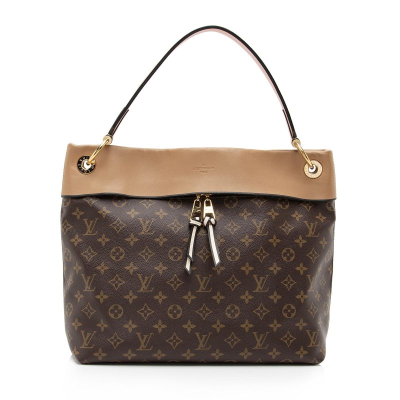 Louis Vuitton Monogram Canvas Tuileries Hobo (SHF-23654) - Barde