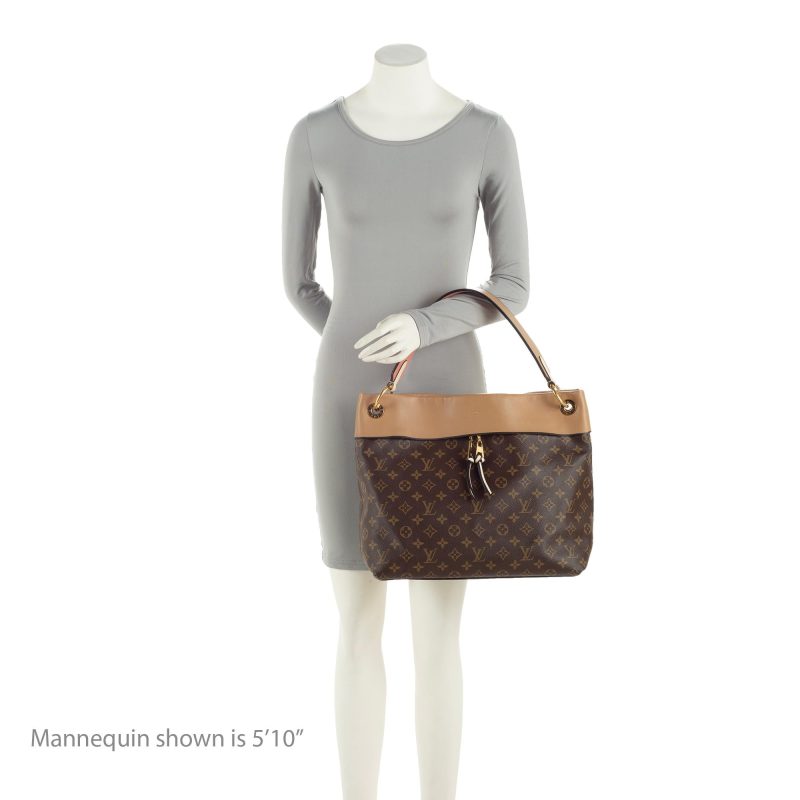 Louis Vuitton Monogram Canvas Tuileries Hobo (SHF-23654) - Barde - Image 5