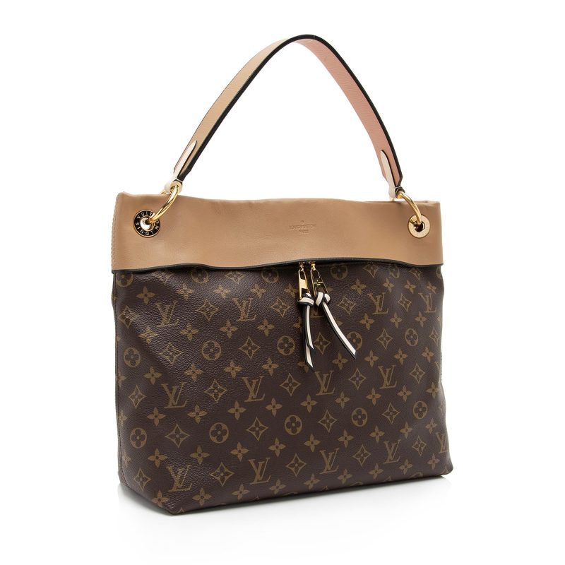 Louis Vuitton Monogram Canvas Tuileries Hobo (SHF-23654) - Barde - Image 2