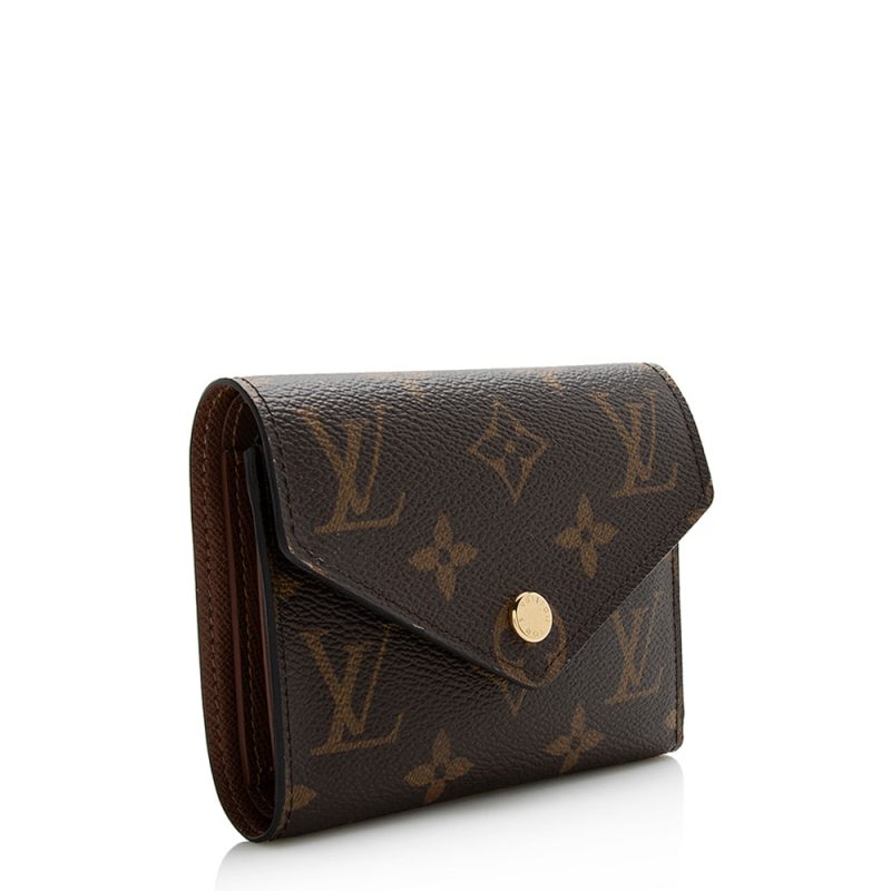 Louis Vuitton Monogram Canvas Victorine Wallet (SHF-22544) - Barde - Image 2
