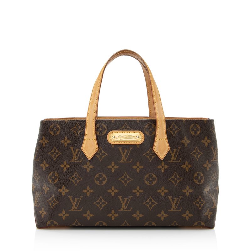 Louis Vuitton Monogram Canvas Wilshire PM Tote (SHF-22840) - Barde