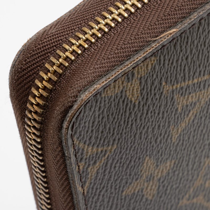 Louis Vuitton Monogram Canvas Zippy Organizer Wallet (SHF-22795) - Barde - Image 9