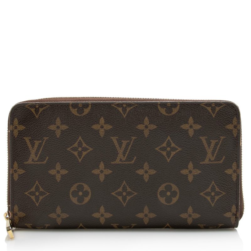 Louis Vuitton Monogram Canvas Zippy Organizer Wallet (SHF-22795) - Barde