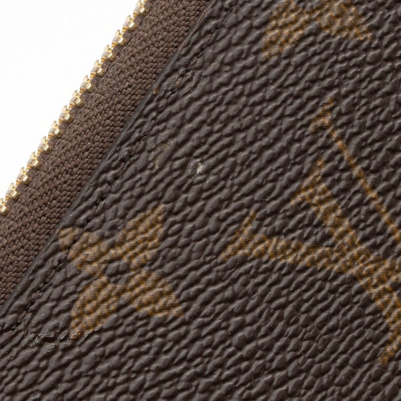 Louis Vuitton Monogram Canvas Zippy Wallet (SHF-21521) - Barde - Image 10