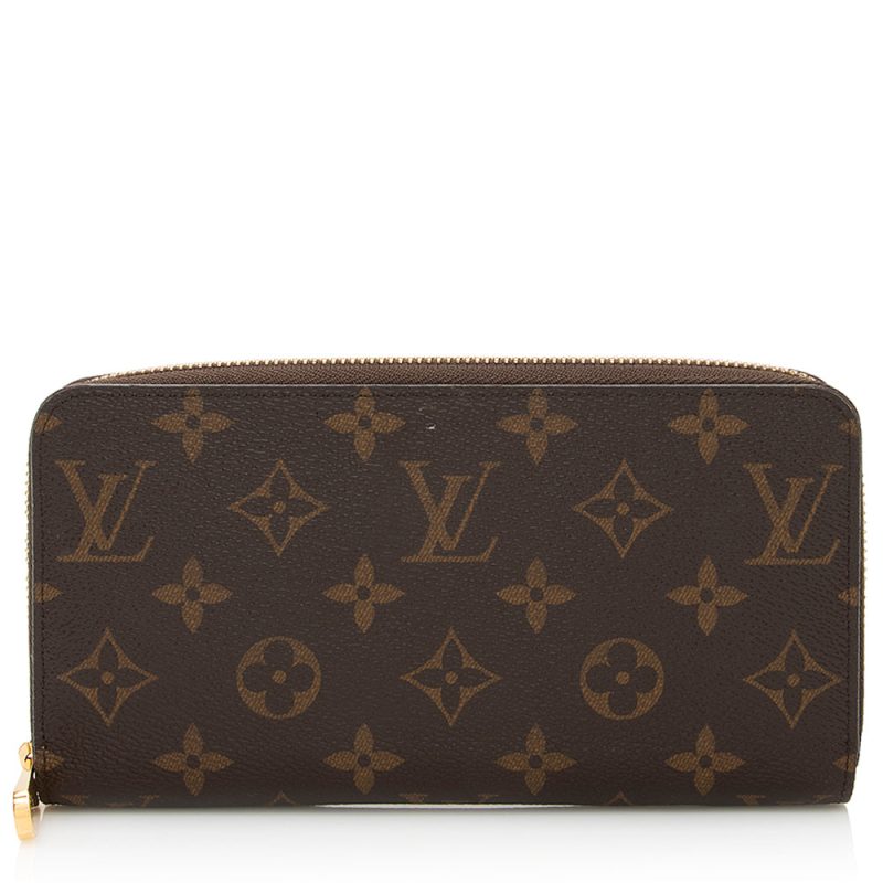 Louis Vuitton Monogram Canvas Zippy Wallet (SHF-21521) - Barde