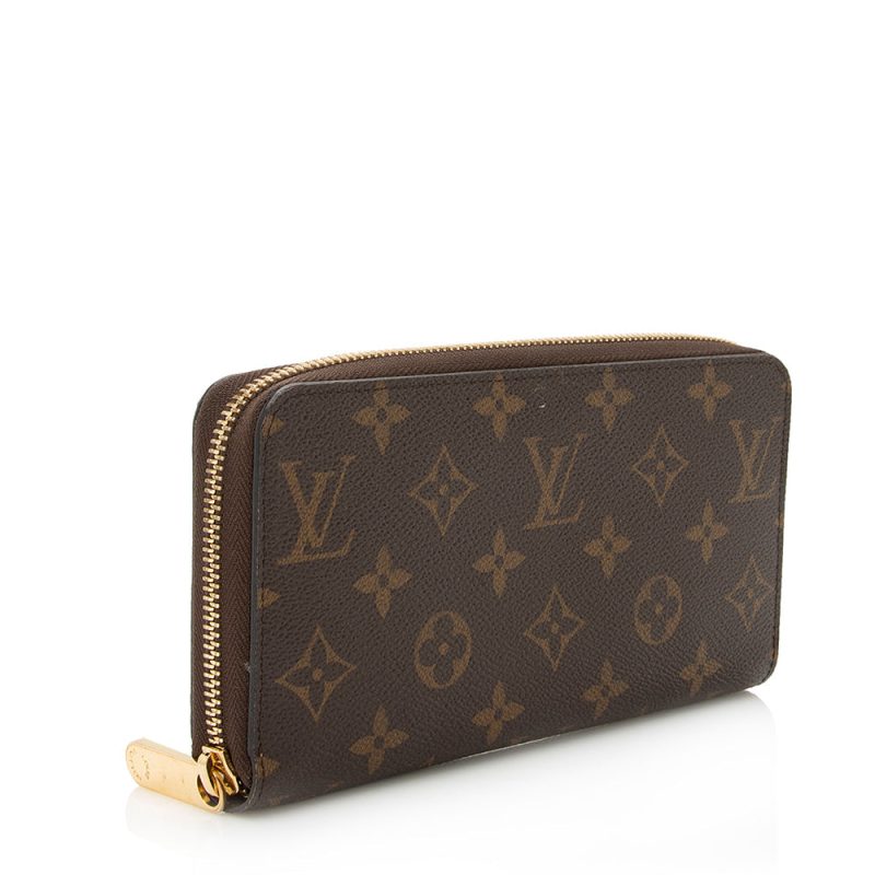 Louis Vuitton Monogram Canvas Zippy Wallet (SHF-21521) - Barde - Image 2