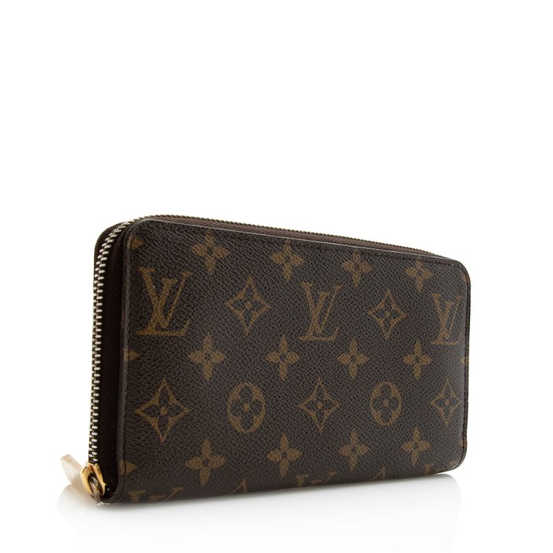 Louis Vuitton Monogram Canvas Zippy Wallet (SHF-21599) - Barde - Image 2