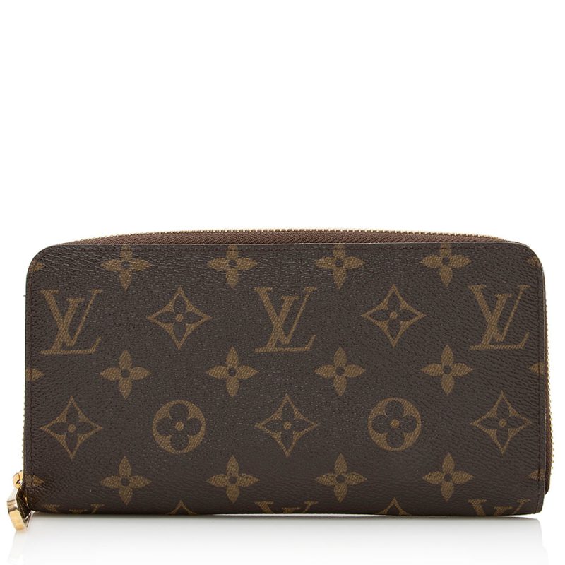 Louis Vuitton Monogram Canvas Zippy Wallet (SHF-21989) - Barde