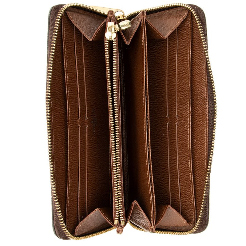 Louis Vuitton Monogram Canvas Zippy Wallet (SHF-21989) - Barde - Image 5