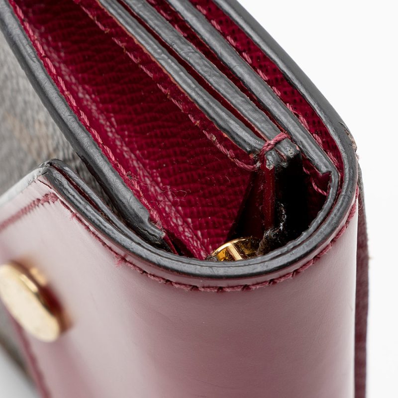 Louis Vuitton Monogram Canvas Zoe Wallet (SHF-22155) - Barde - Image 9