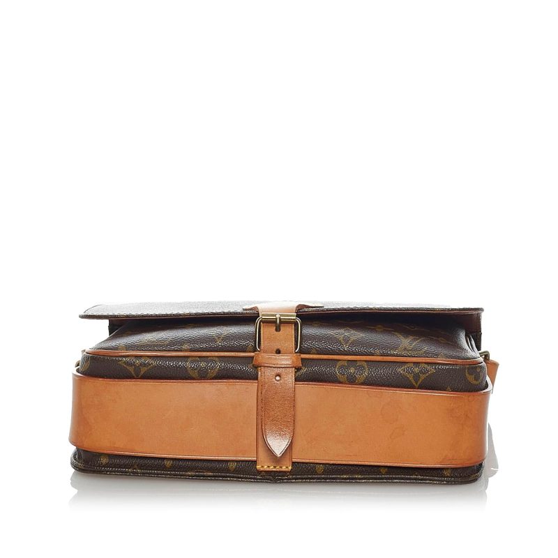 Louis Vuitton Monogram Cartouchiere GM (SHG-34162) - Barde - Image 4