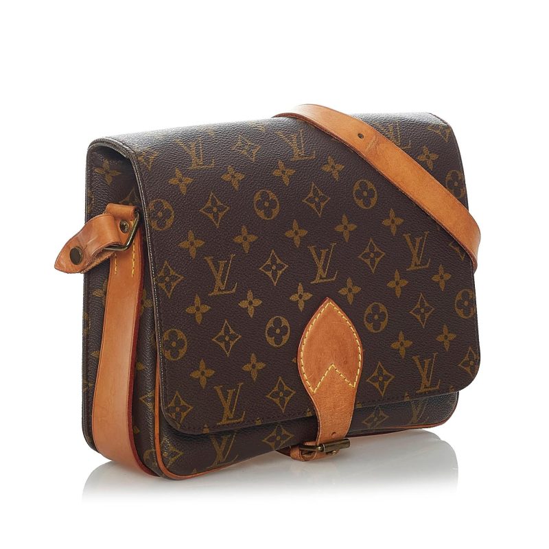 Louis Vuitton Monogram Cartouchiere GM (SHG-34162) - Barde