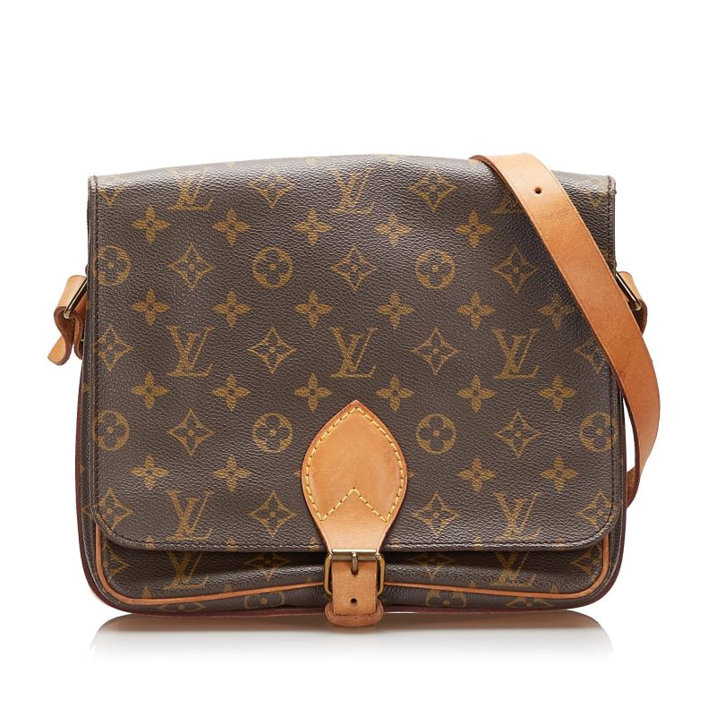 Louis Vuitton Monogram Cartouchiere GM (SHG-37844) - Barde
